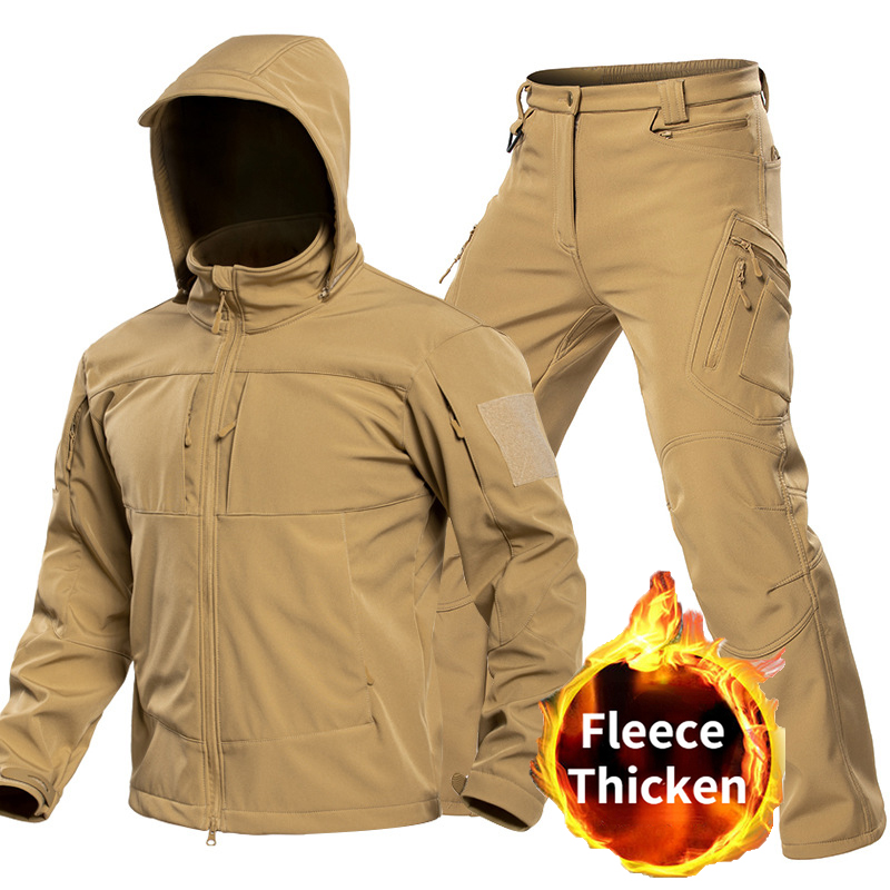 Winter Clothing Pk - Completo Tattico Softshell da Uomo per