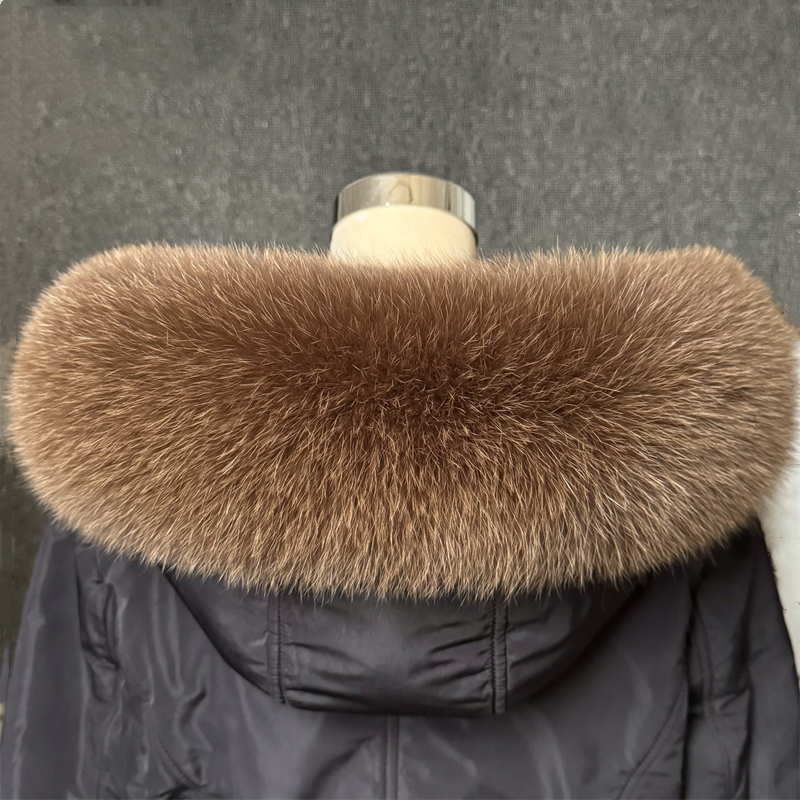 Winter Clothing Pk - Vera pelliccia di volpe collare donna