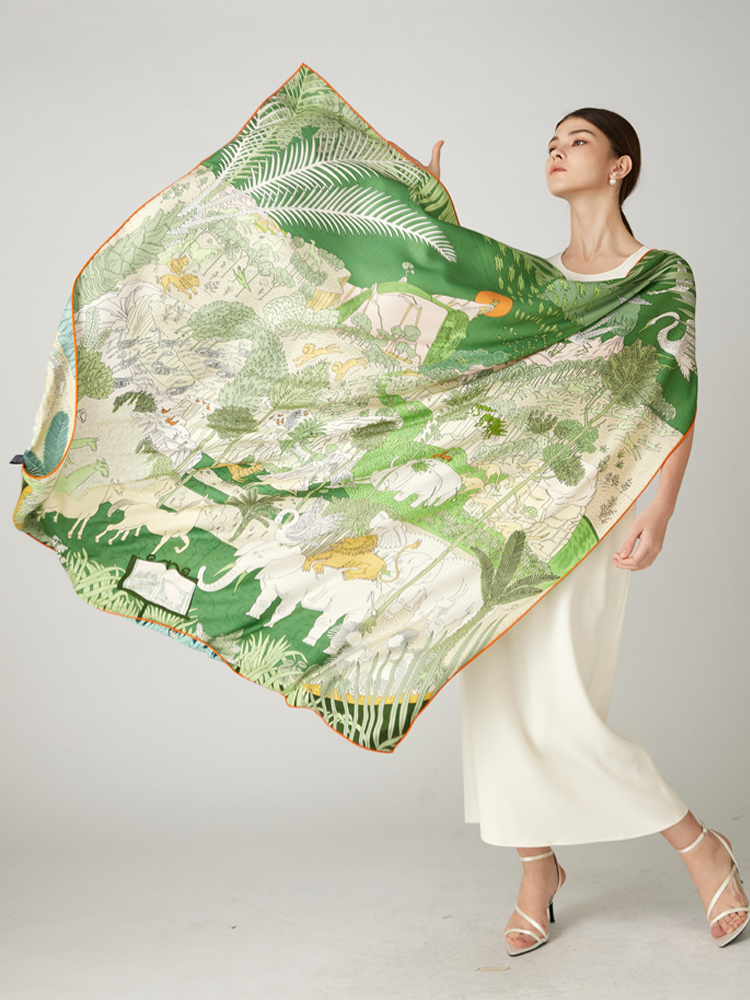 Winter Clothing Hong Kong - Sciarpa a Doppia Faccia per Donne,