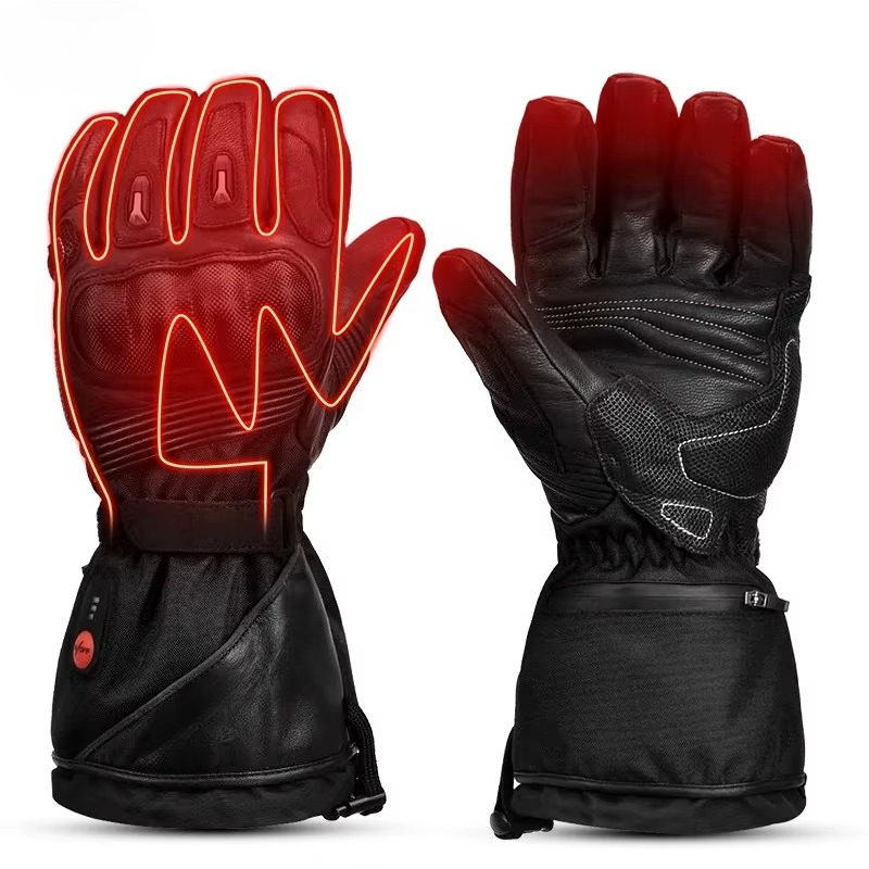 Heated Gloves Electric - Guanti Riscaldati per Moto Personalizzati, Sicuri,
