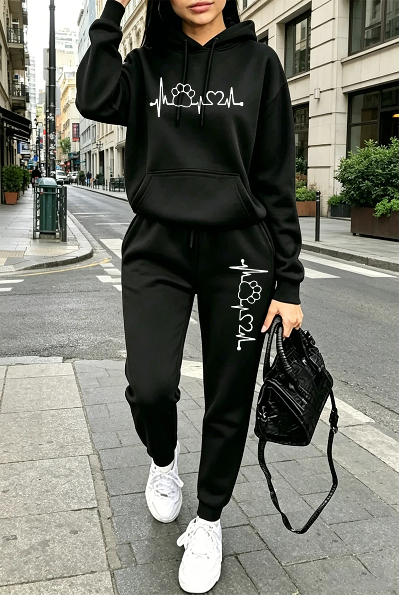 Winter Clothing For Women - Tuta da donna 2026 con stampa,
