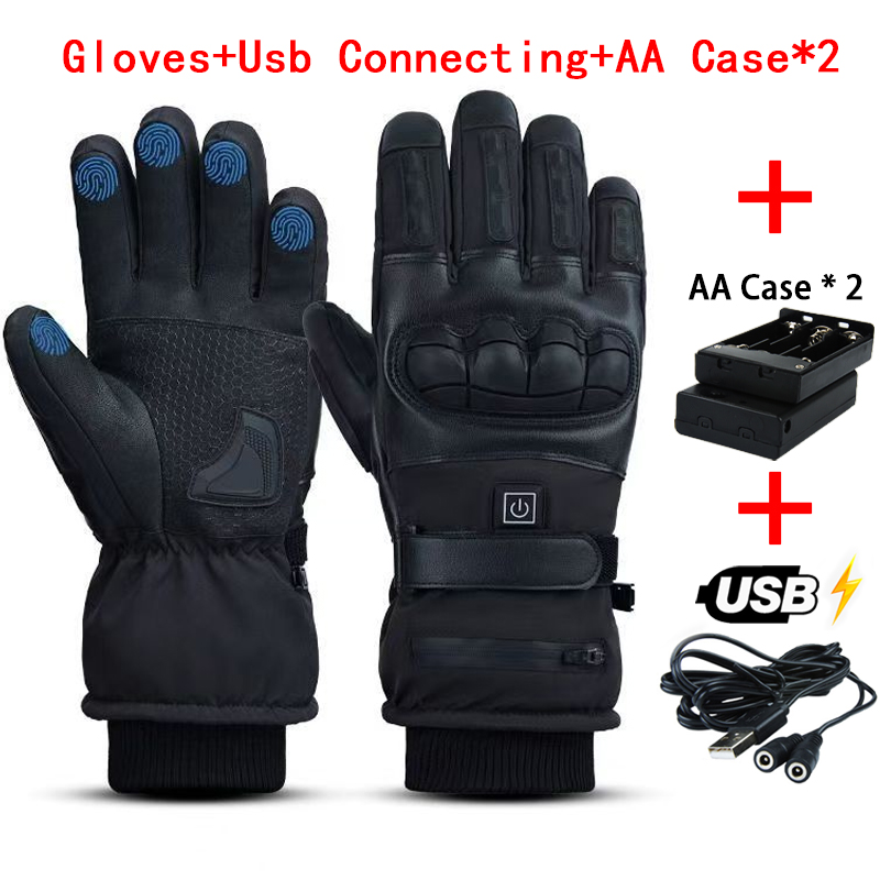 Heated Gloves Electric - Guanti riscaldati Scaldamani Guanti termici elettrici