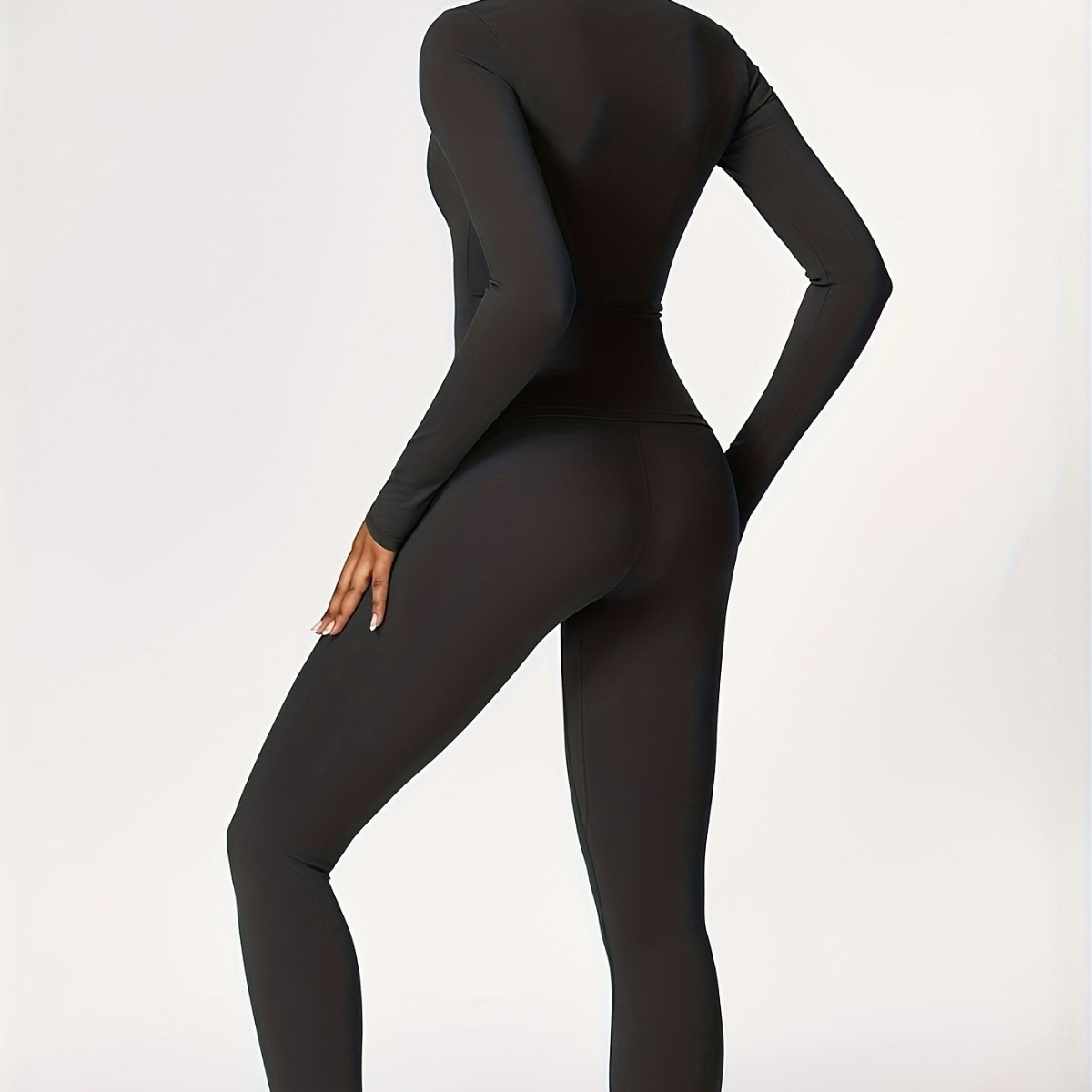 Tuta da yoga aderente a manich - Winter Clothing For Women recensione e prezzo