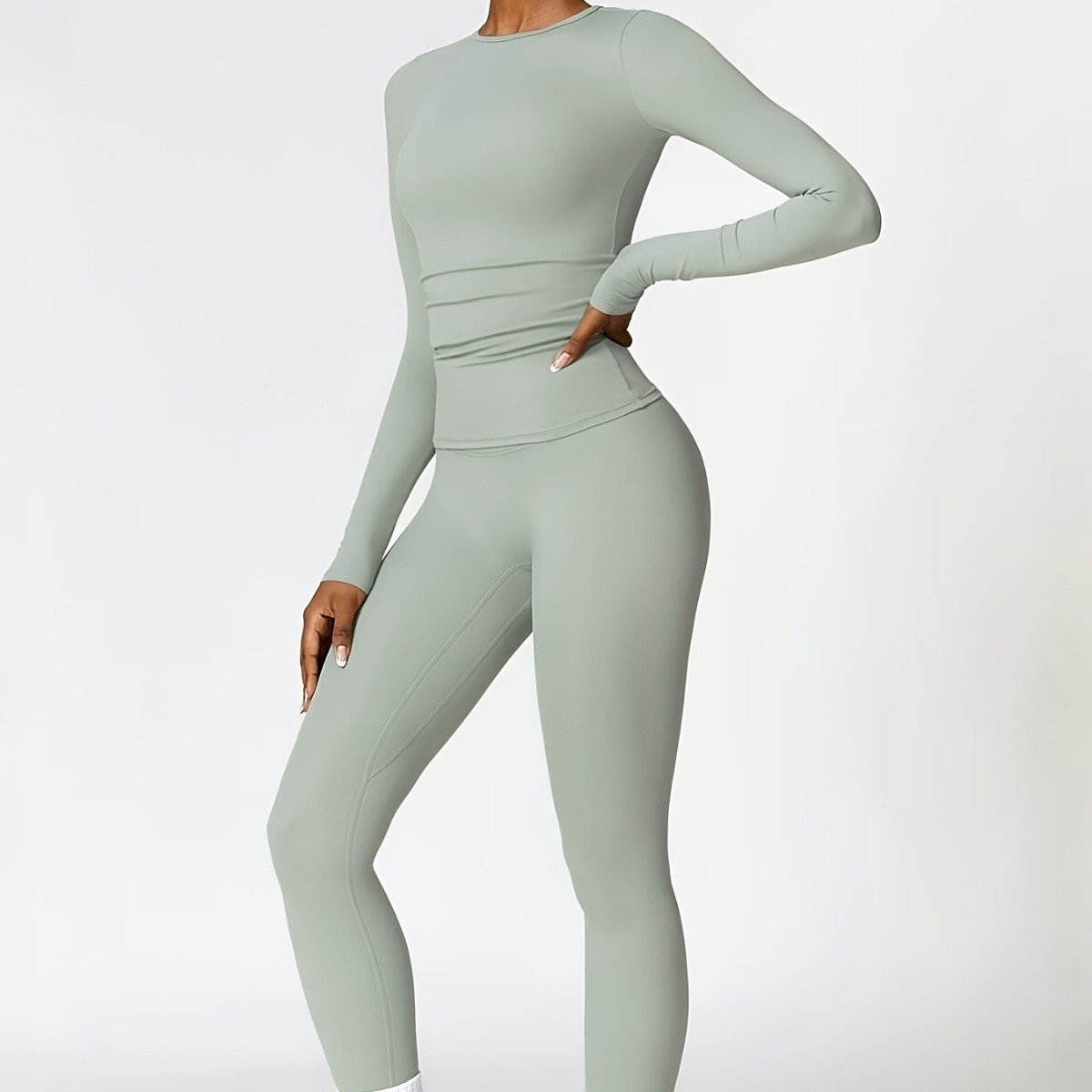 Tuta da yoga aderente a manich - Winter Clothing For Women recensione e prezzo