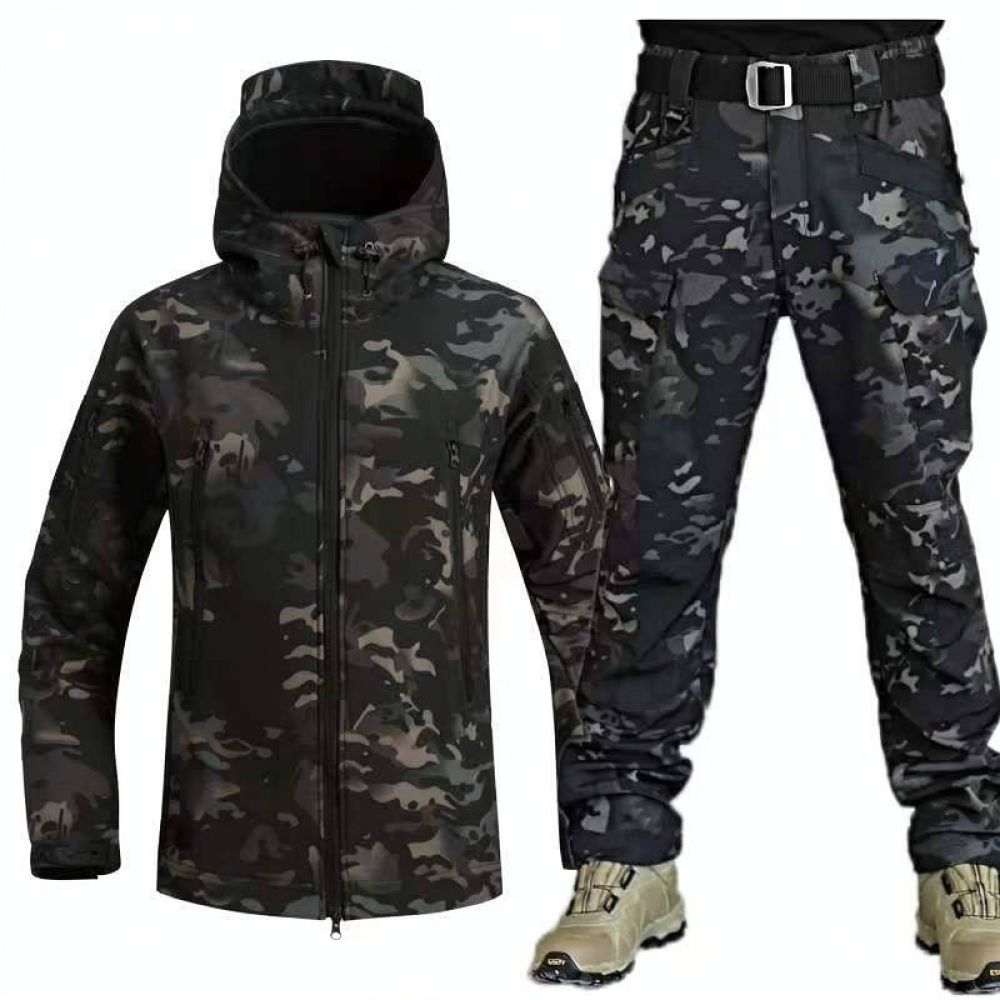 Tuta Softshell Mimetica Invern - Winter Clothing Hiking recensione e prezzo