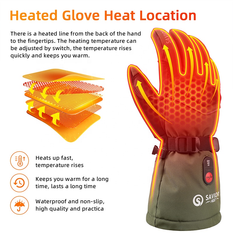 Guanti da sci riscaldati, impe - Heated Gloves Electric recensione e prezzo
