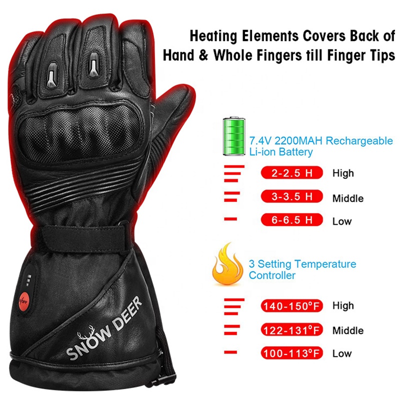 Guanti Riscaldati per Moto Per - Heated Gloves Electric recensione e prezzo