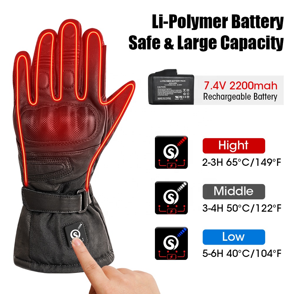 Guanti da corsa riscaldati ele - Heated Gloves Electric recensione e prezzo